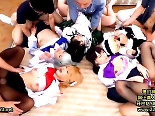 Gochuumon wa Usagi desu ka? Cosplay sex 03