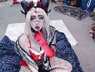 Alexa Kitten: Cam Highlights Krampus Cosplay