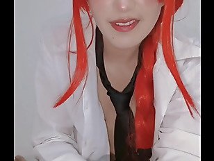 Chainsawman hentai Makima cosplay – you will be my obedient dog?