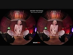 Give The Devil His Due – Blonde Babe Nun Cosplay Fucked Hard POV Ultra HD VR